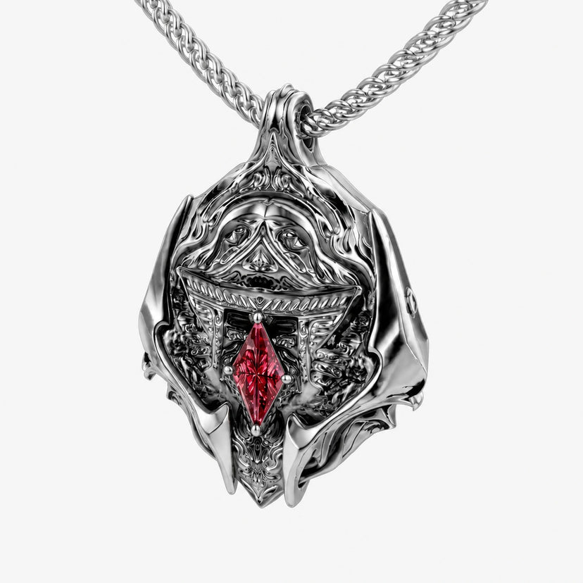 Malevolent Shrine Locket Pendant - hero 3 4