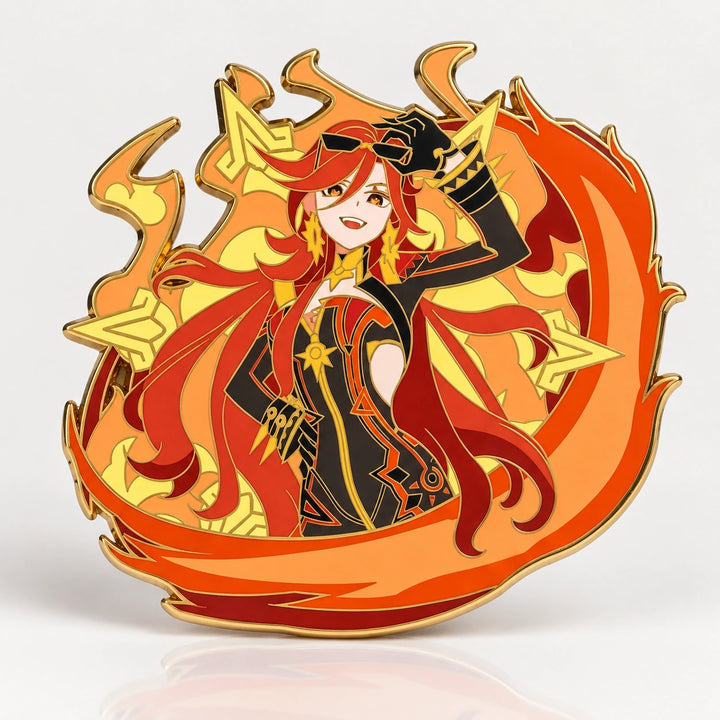 Mavuika Glow in the Dark Enamel Pin