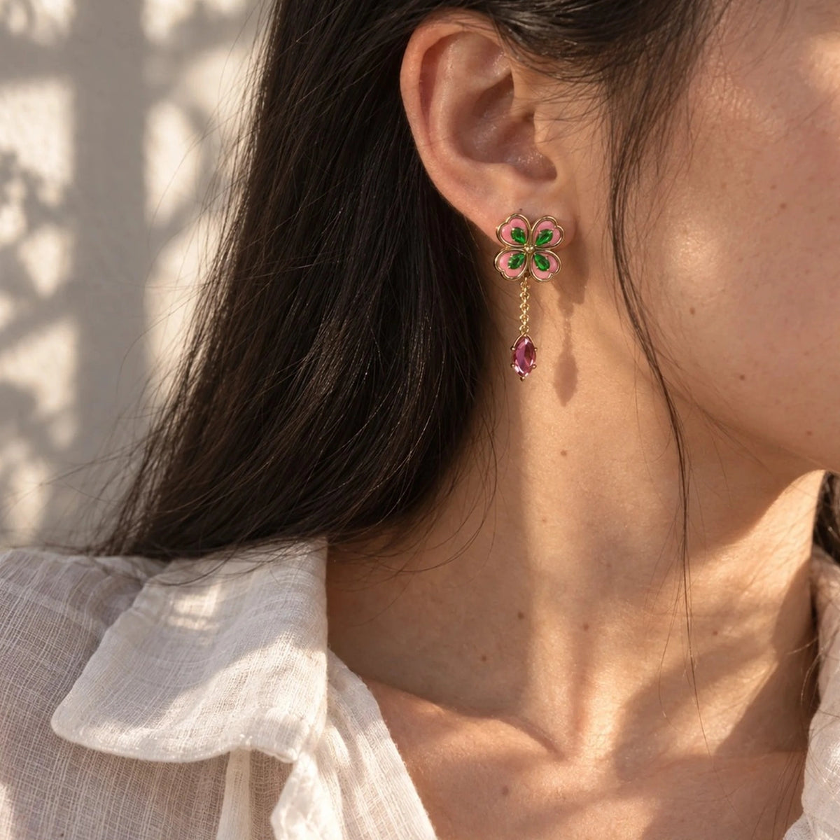 Love Hashira Earrings image 5 model