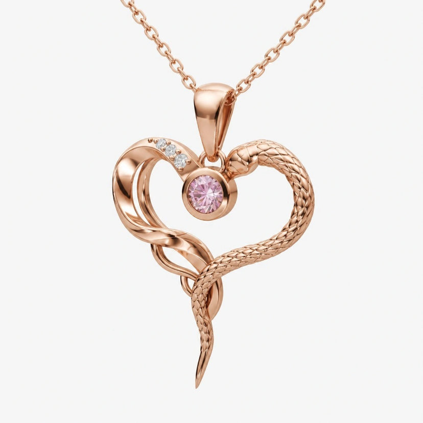 Love Hashira x Serpent Hashira Necklace image 2