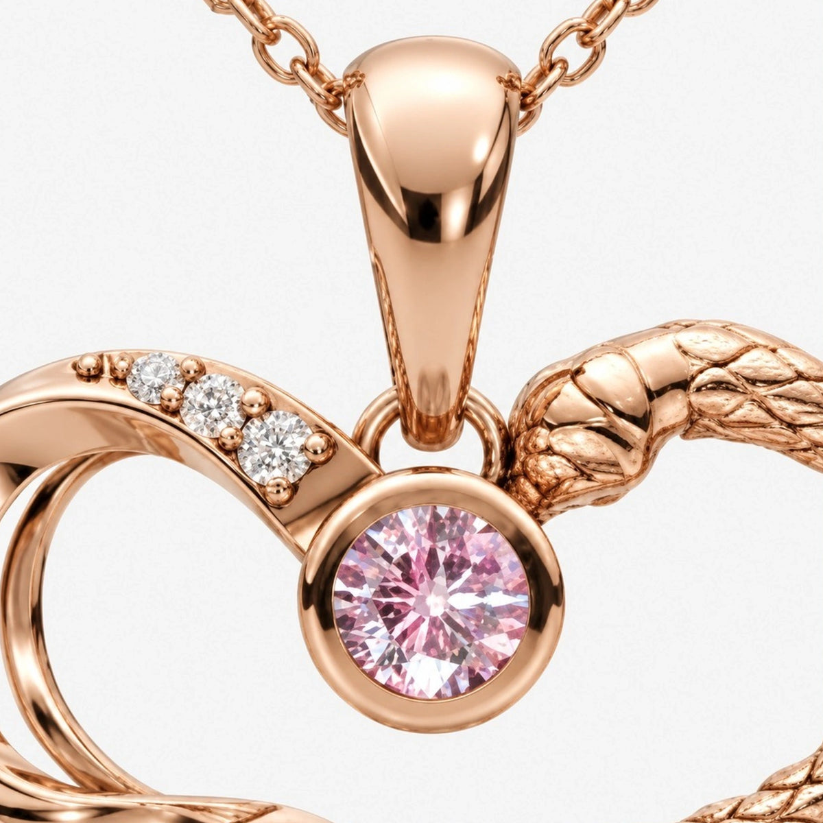 Love Hashira x Serpent Hashira Necklace image 3