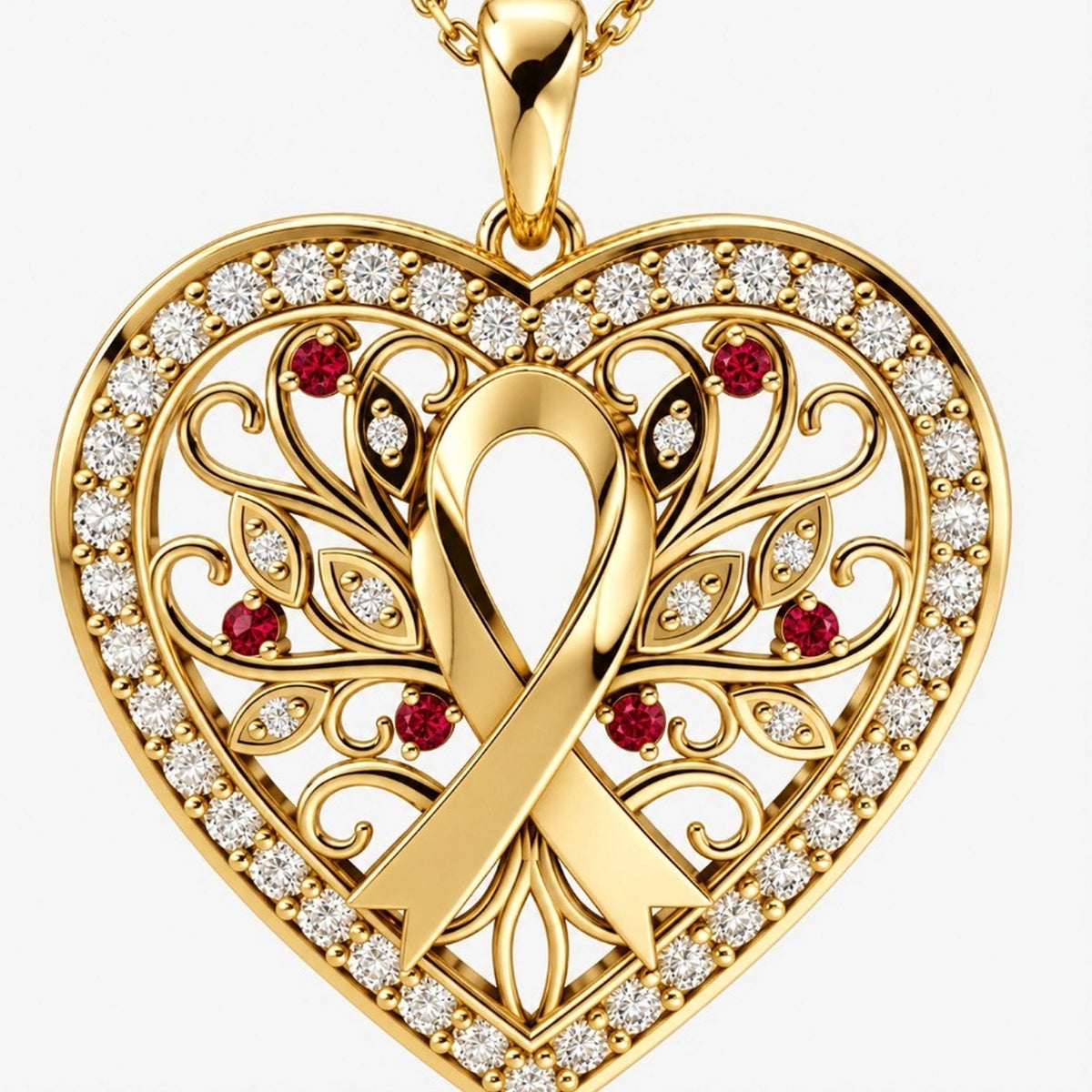 Mother's Heart Necklace image 3