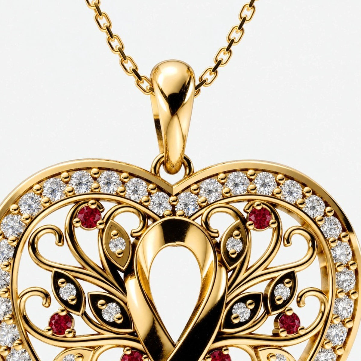 Mother's Heart Necklace image 4
