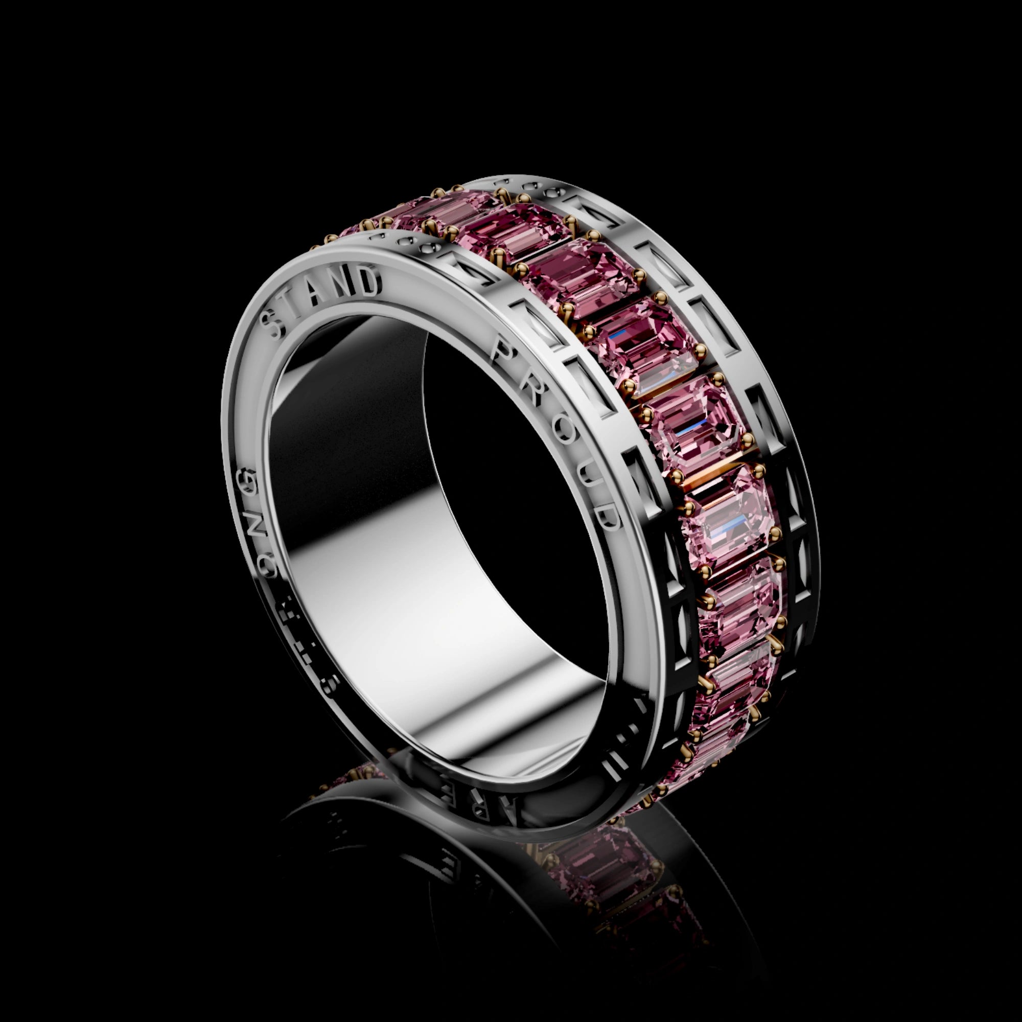 "You are strong" Hidden Ring