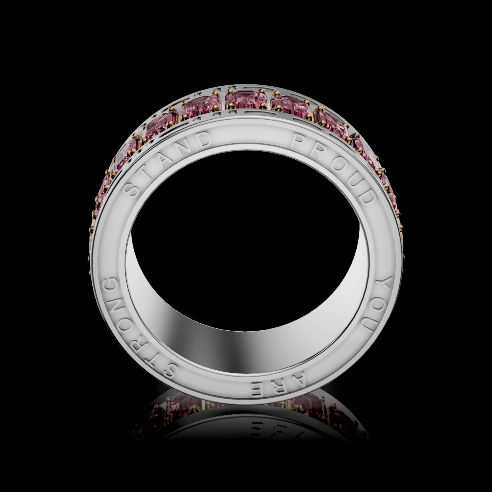 "You are strong" Hidden Ring