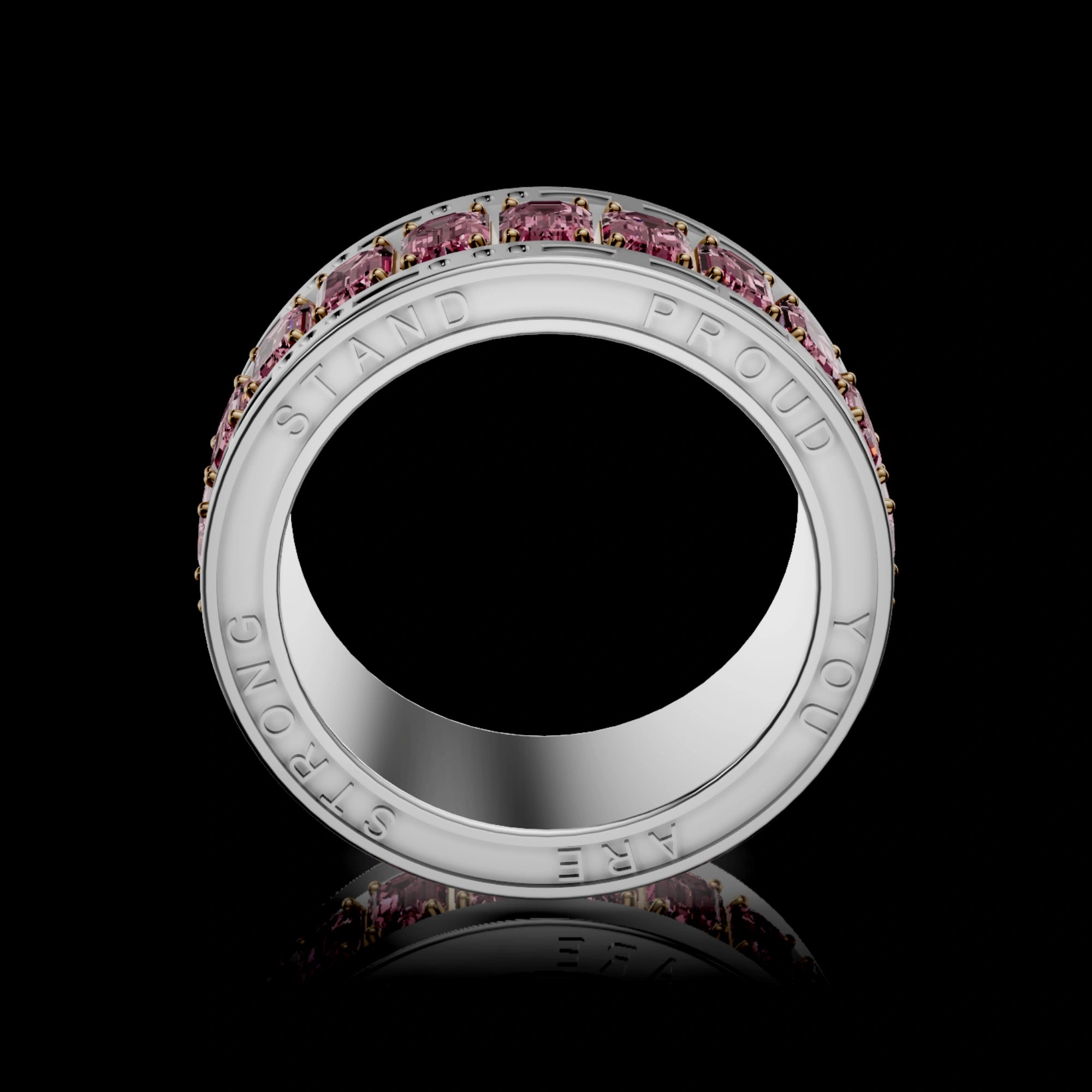 "You are strong" Hidden Ring