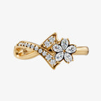 Ribbon Flower Ring