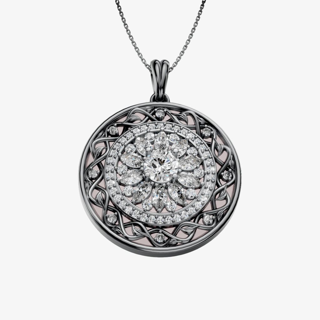 Elegant Perfume Storage Pendant