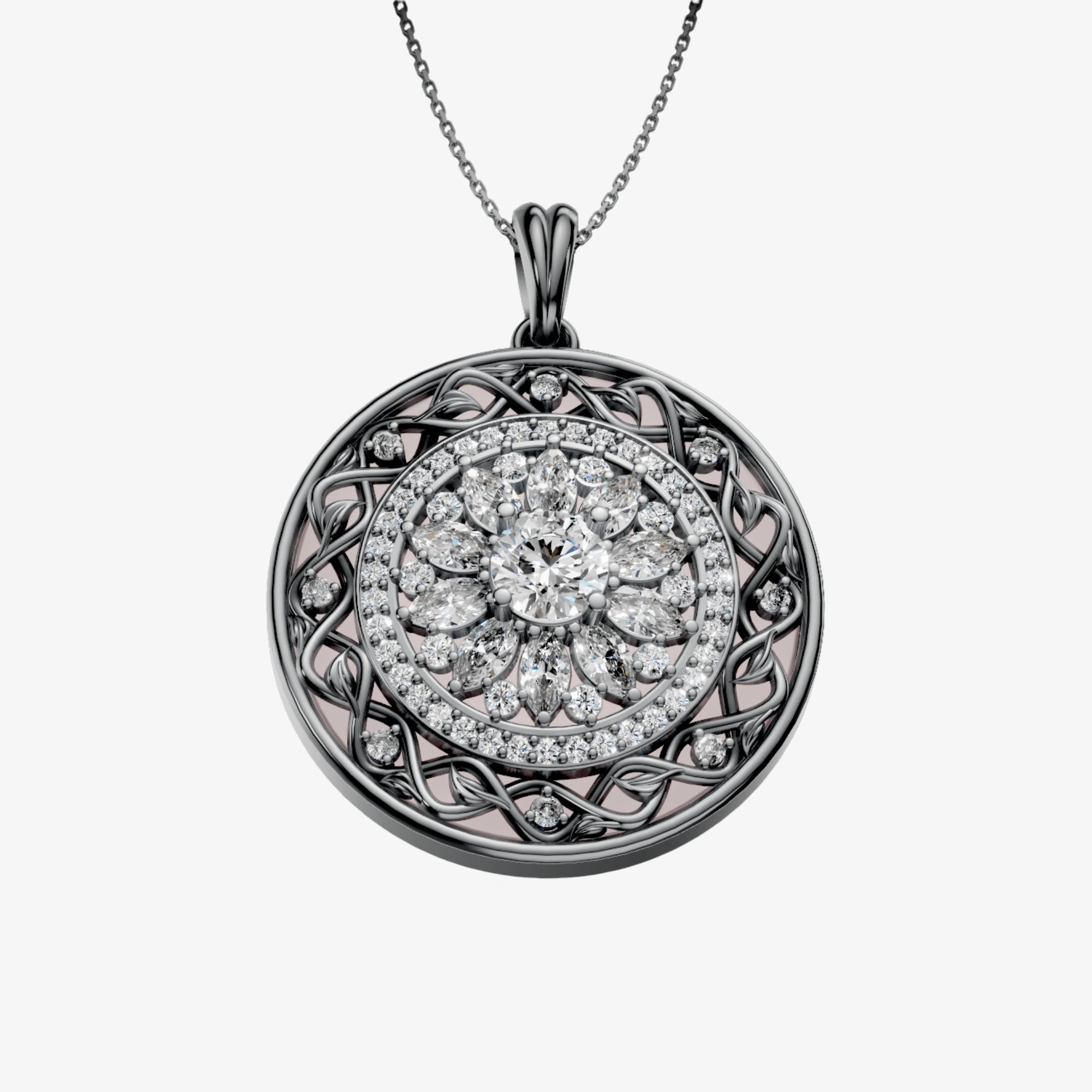 Elegant Perfume Storage Pendant