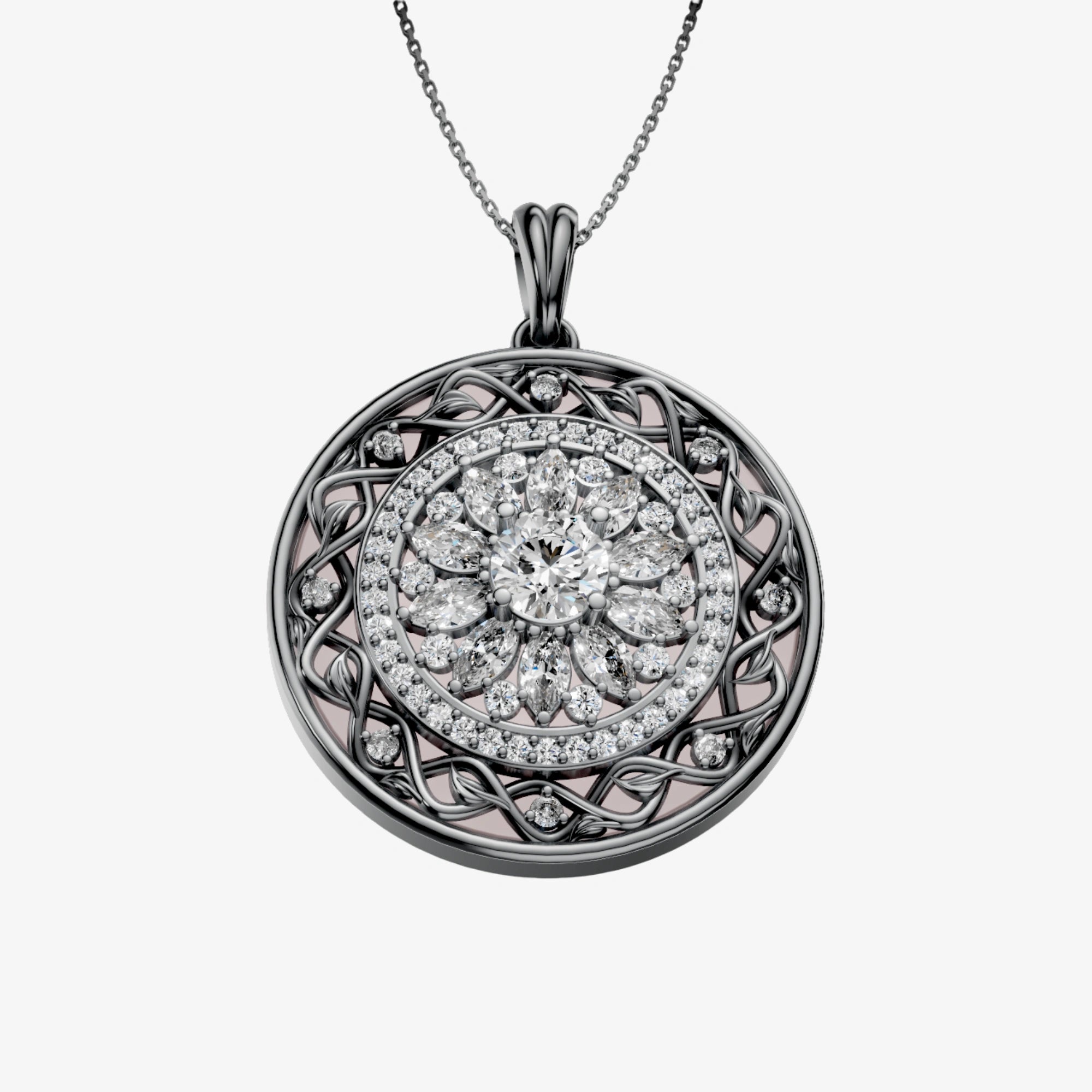 Elegant Perfume Storage Pendant