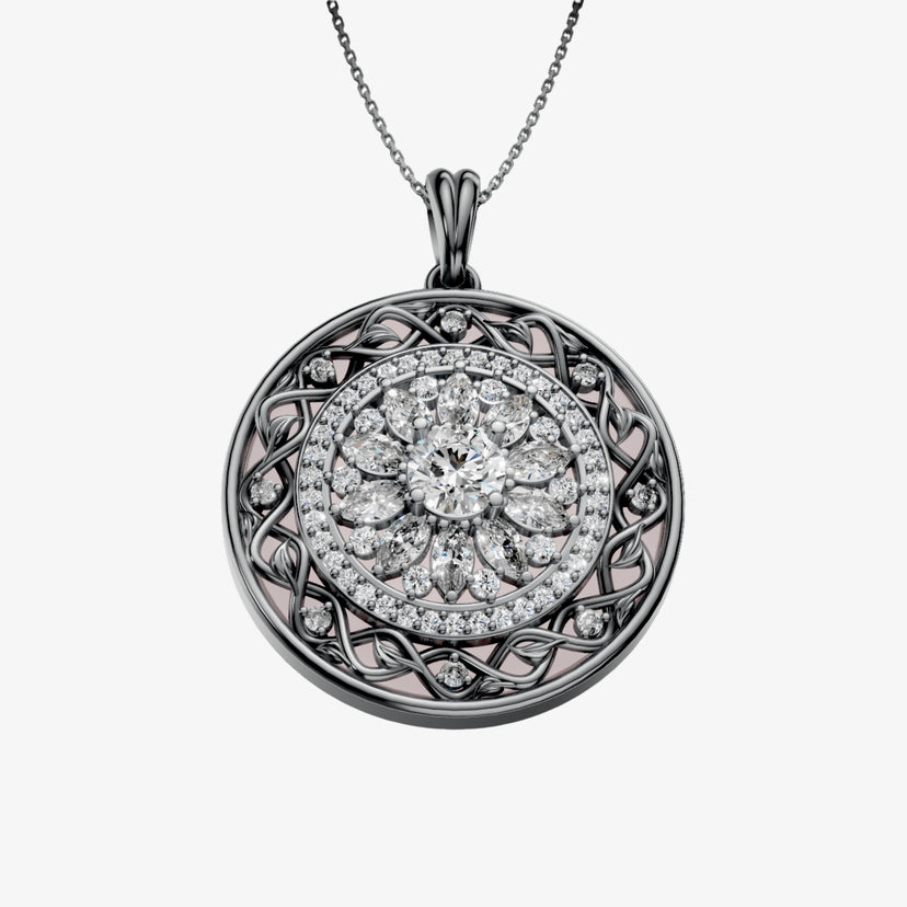 Elegant Perfume Storage Pendant