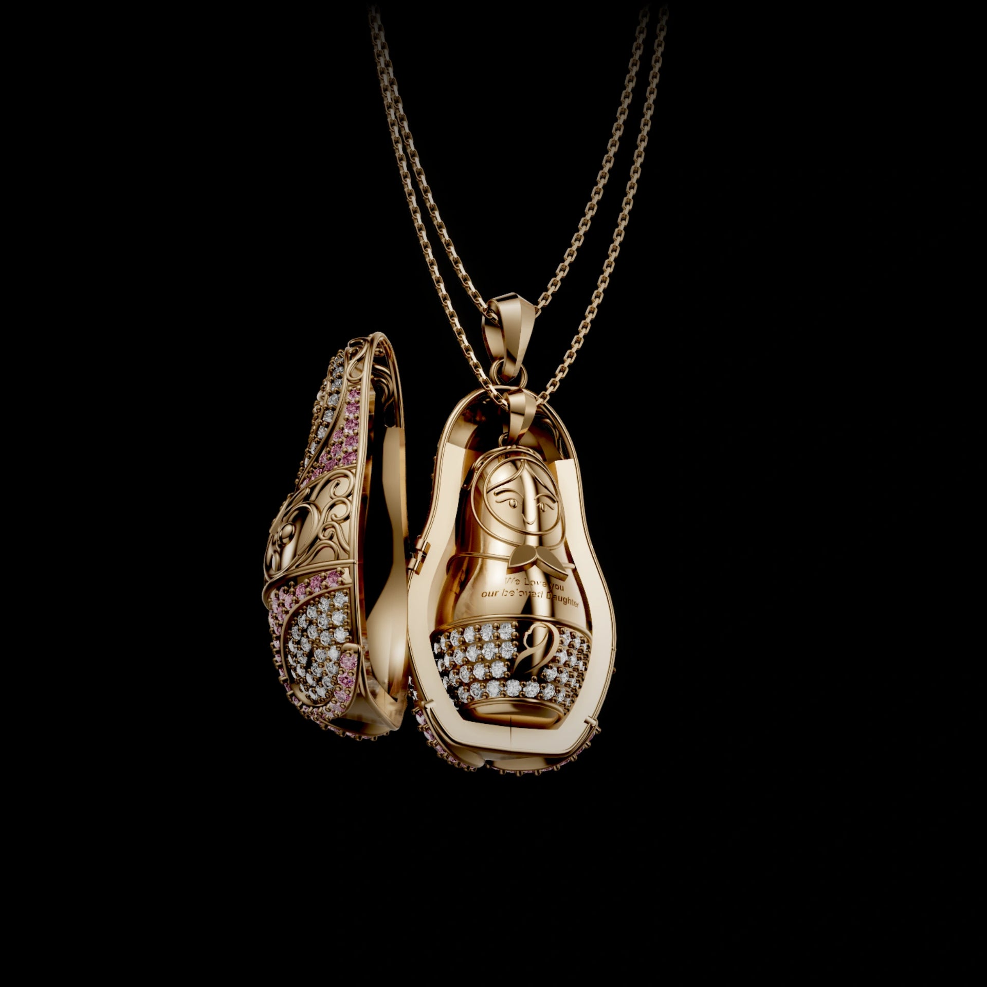 2-in-1 Hidden Doll Pendant