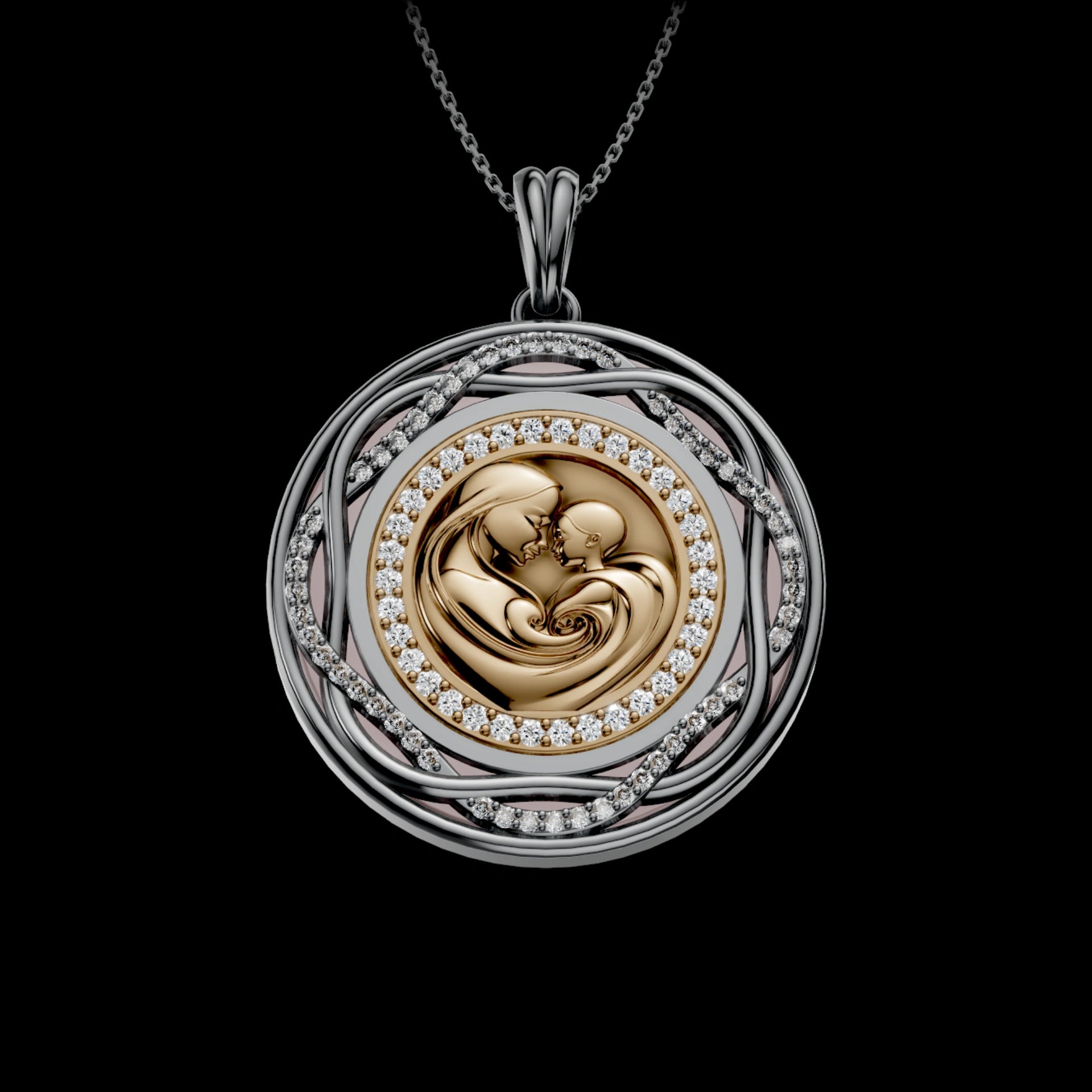 Elegant Perfume Storage Pendant
