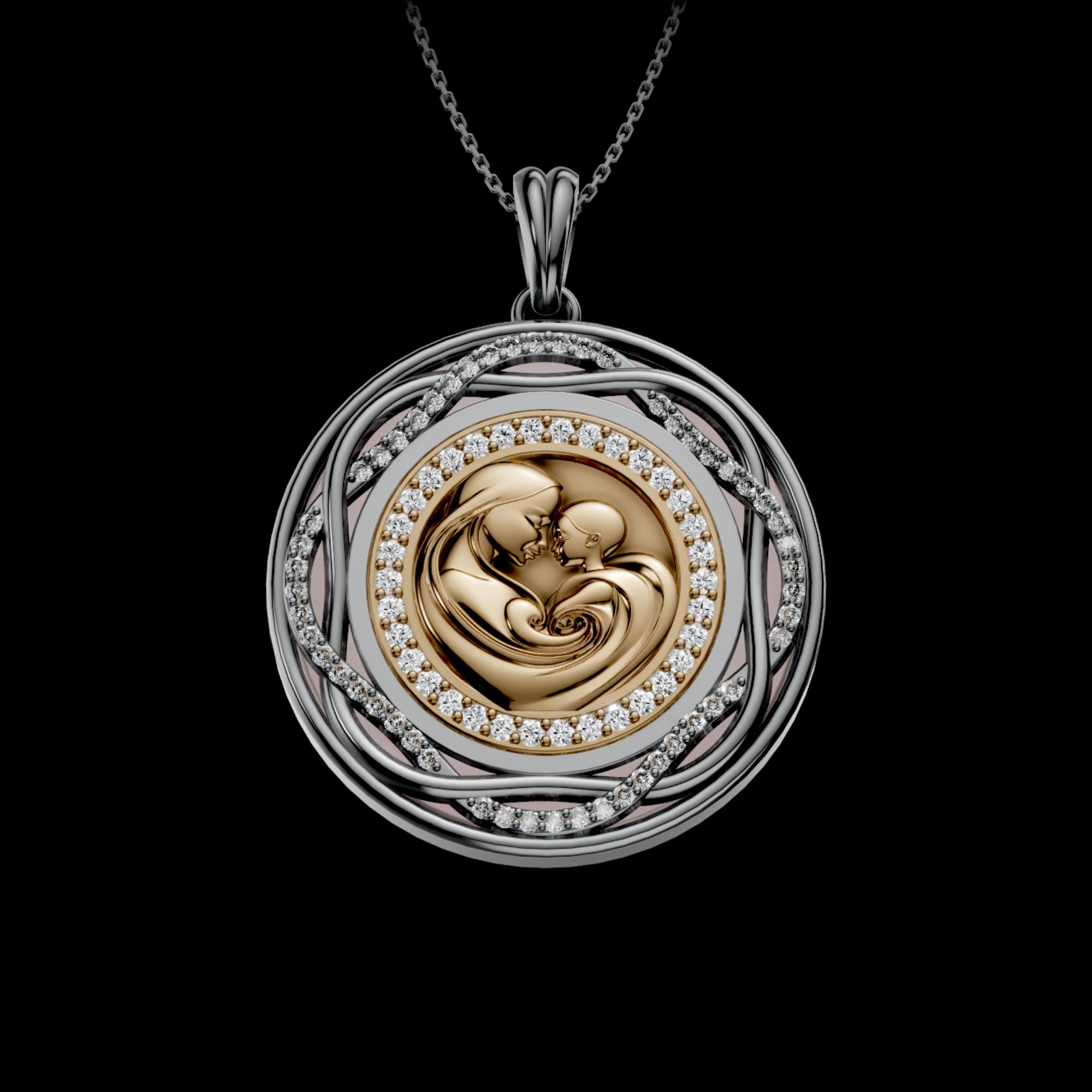Elegant Perfume Storage Pendant