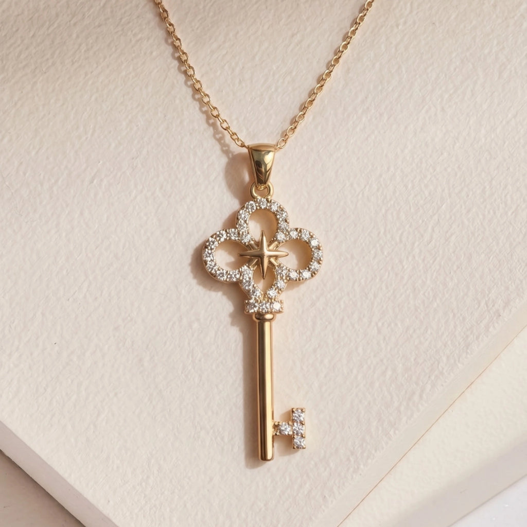 Stylised Eren's Key Necklace
