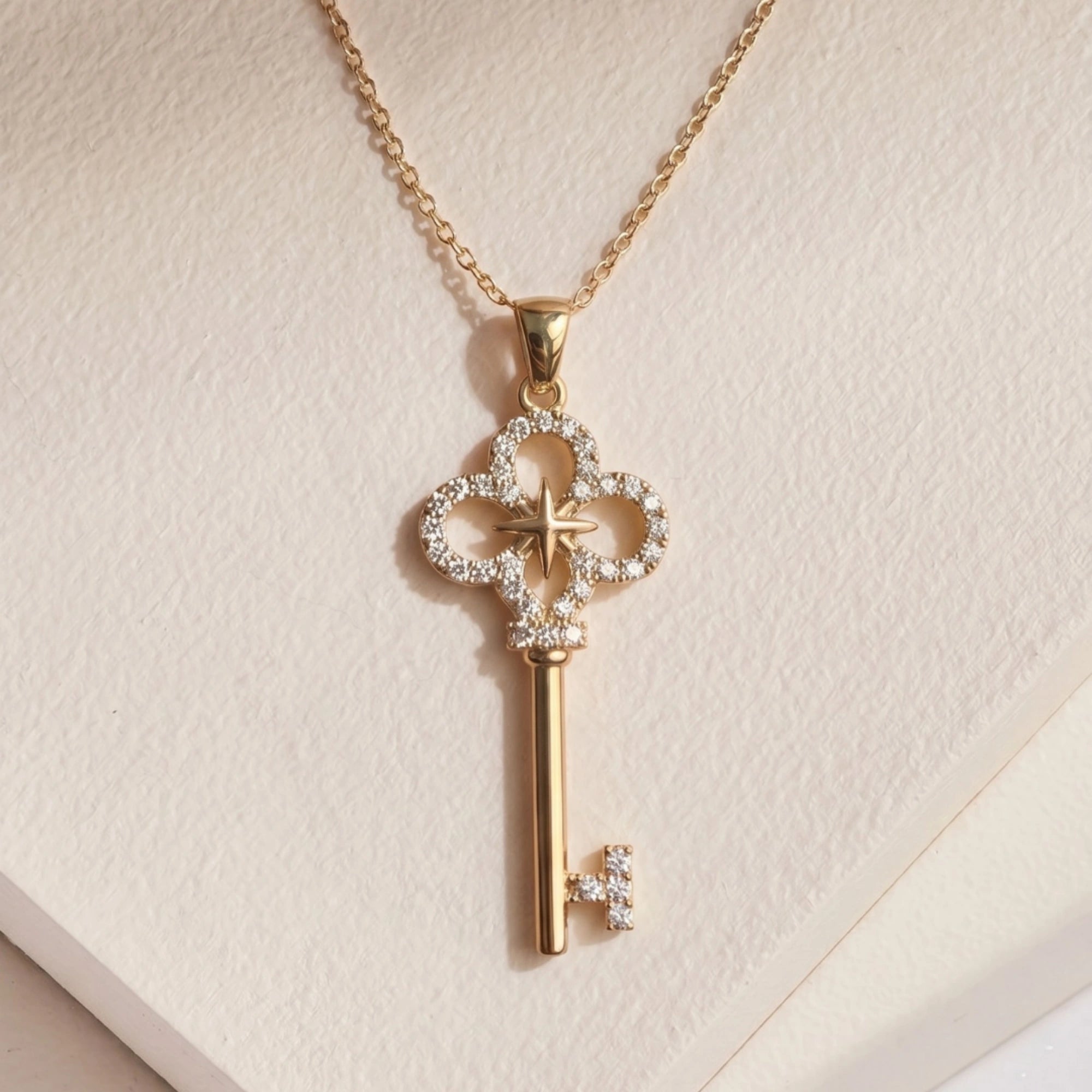 Stylised Eren's Key Necklace