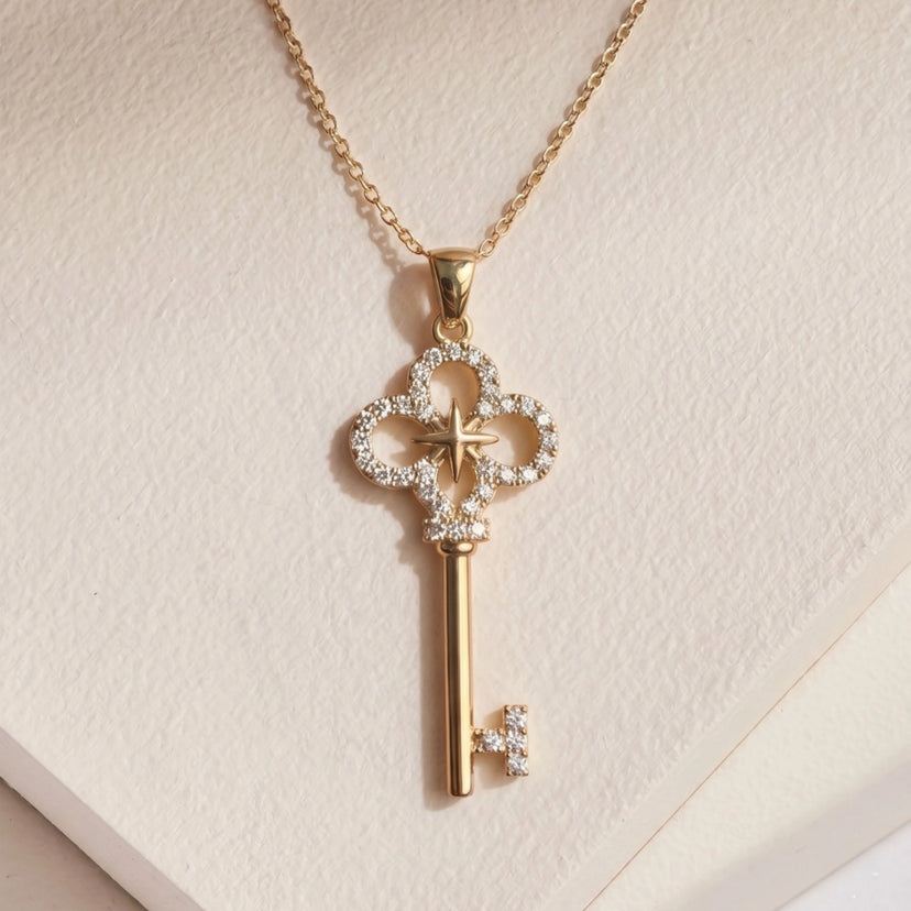 Stylised Eren's Key Necklace