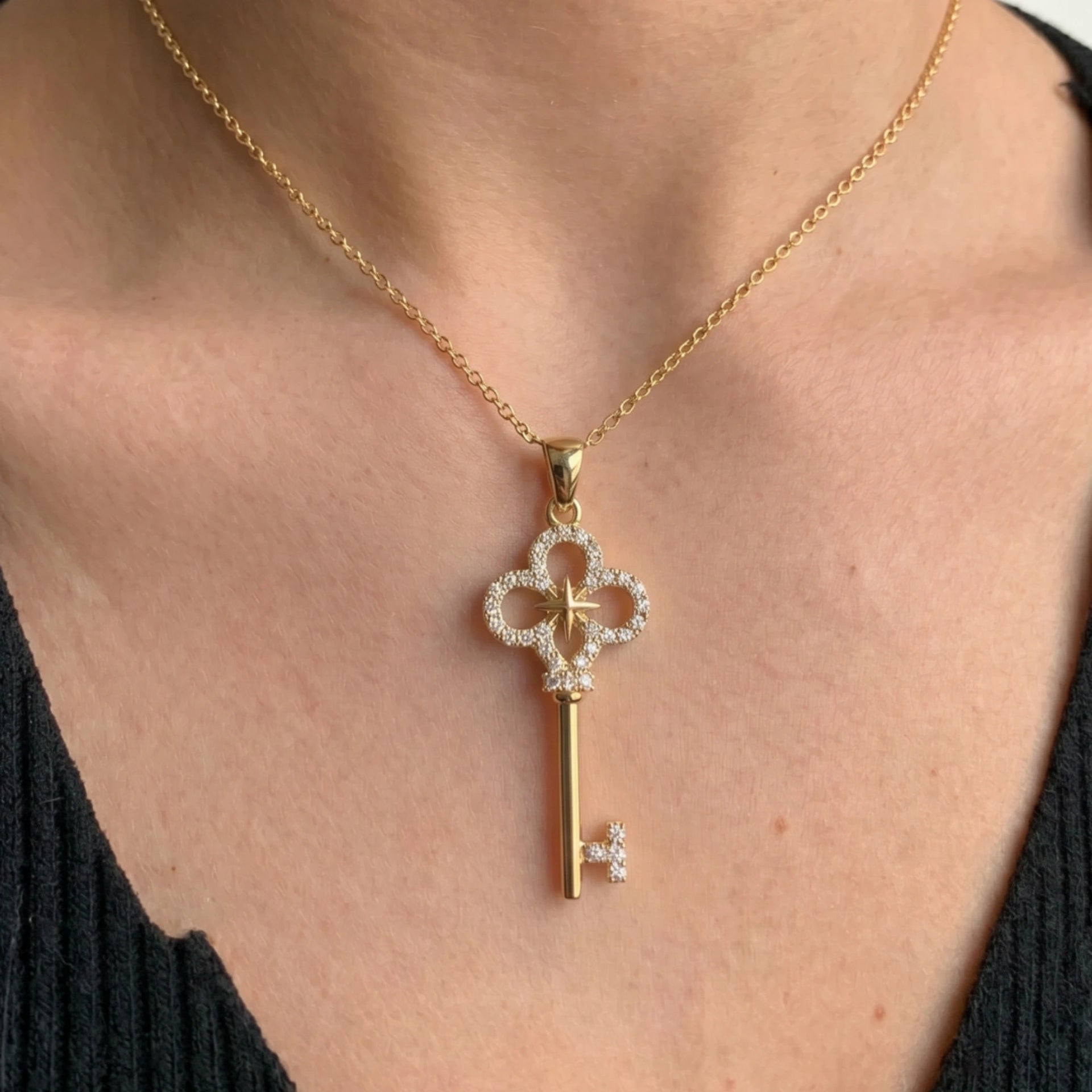 Stylised Eren's Key Necklace