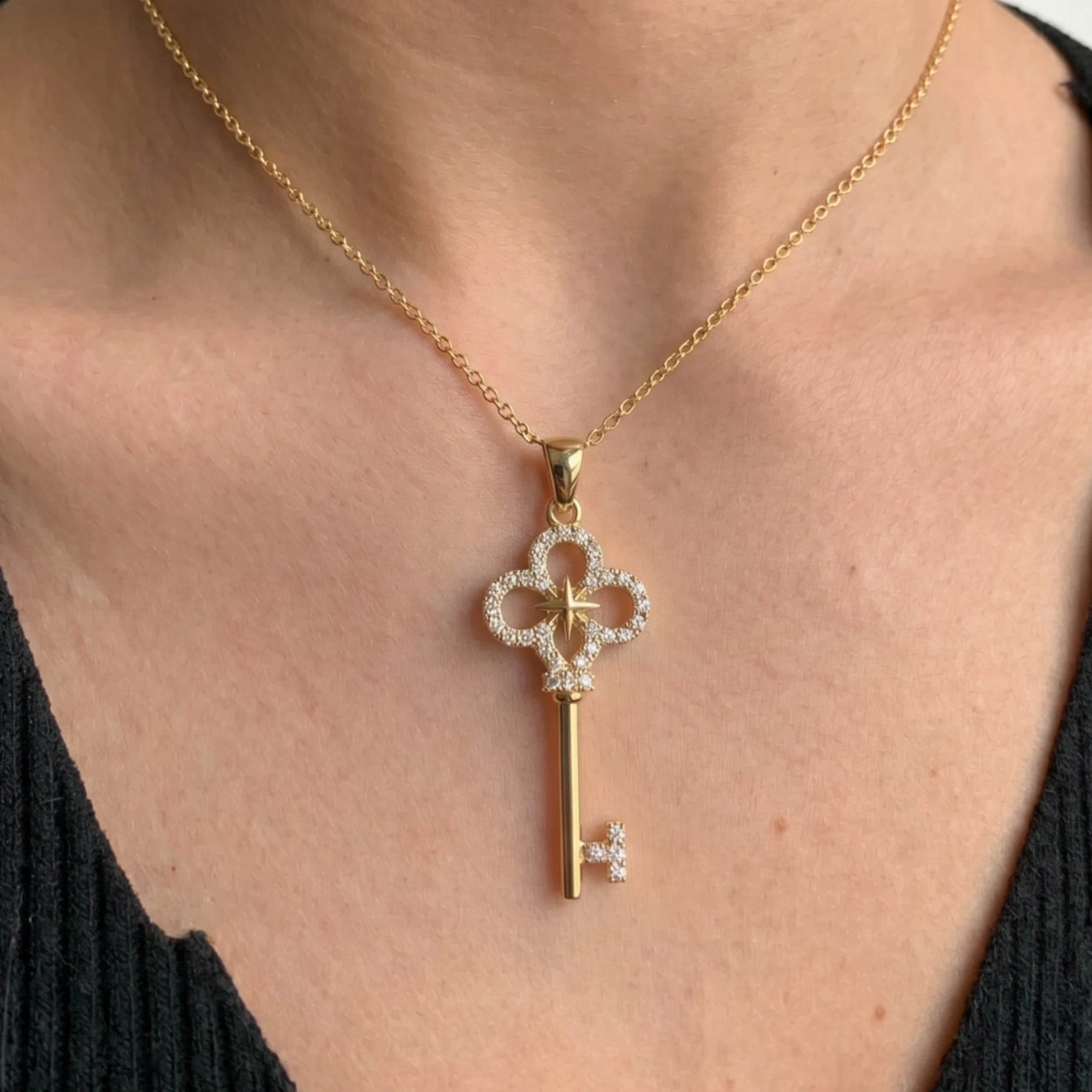 Stylised Eren's Key Necklace