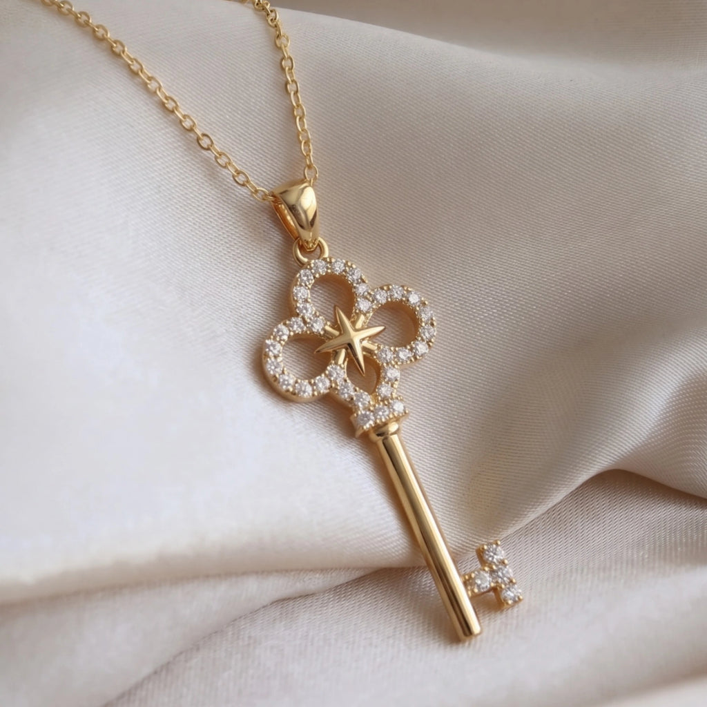 Stylised Eren's Key Necklace