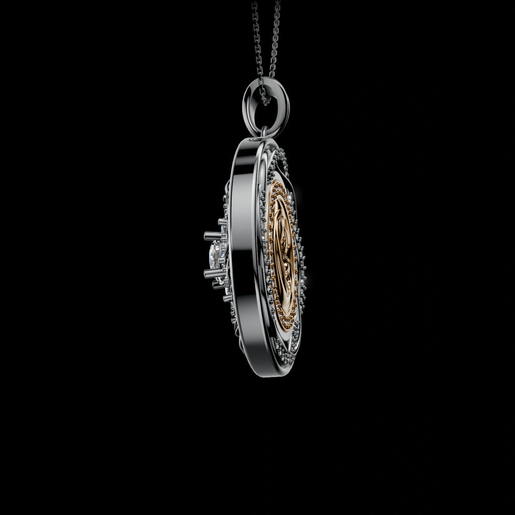 Elegant Perfume Storage Pendant