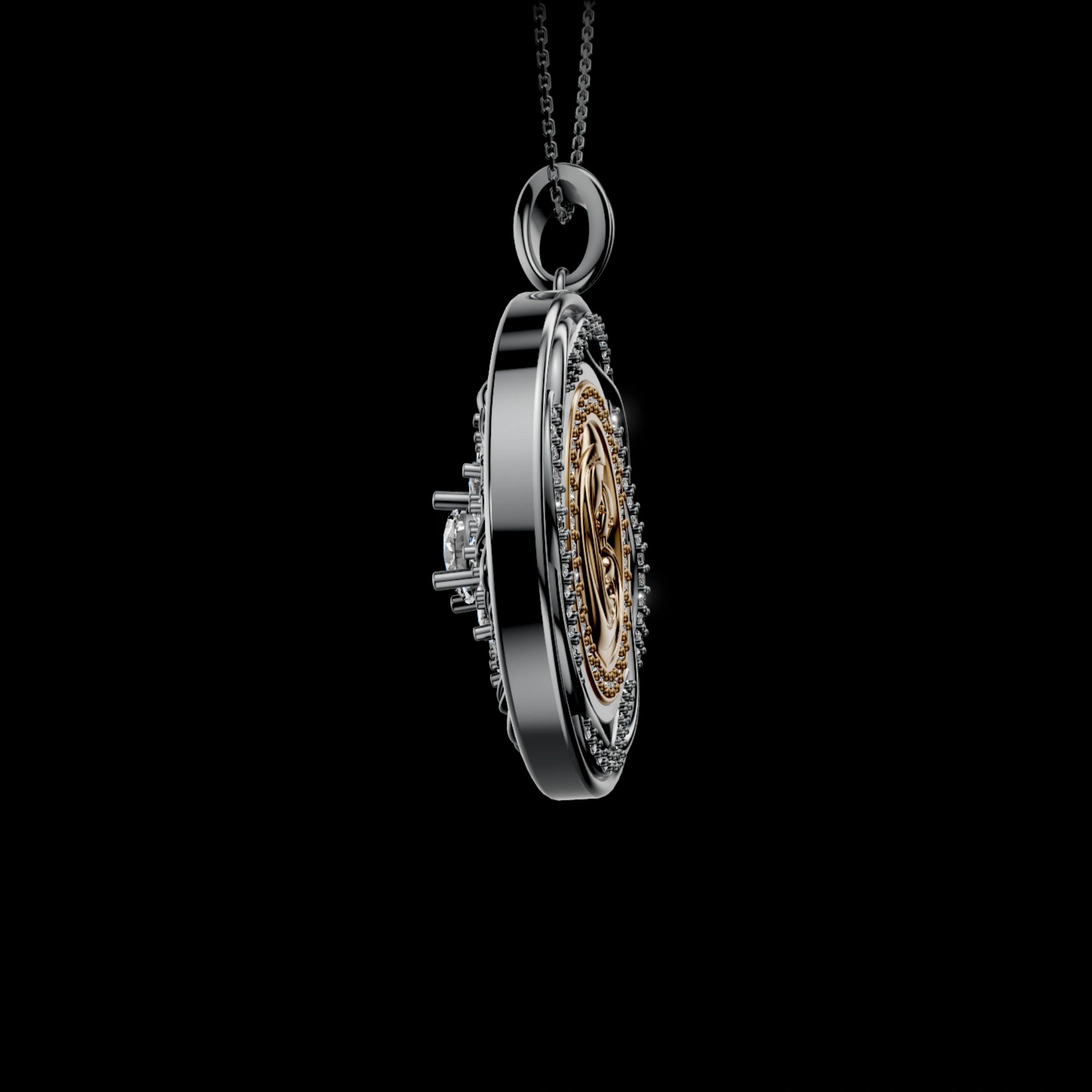 Elegant Perfume Storage Pendant