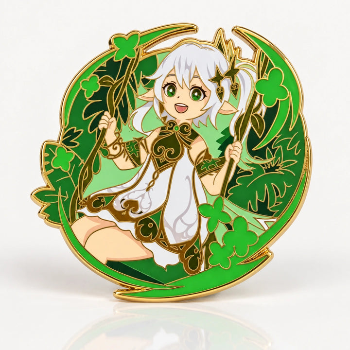 Nahida Glow in the Dark Enamel Pin