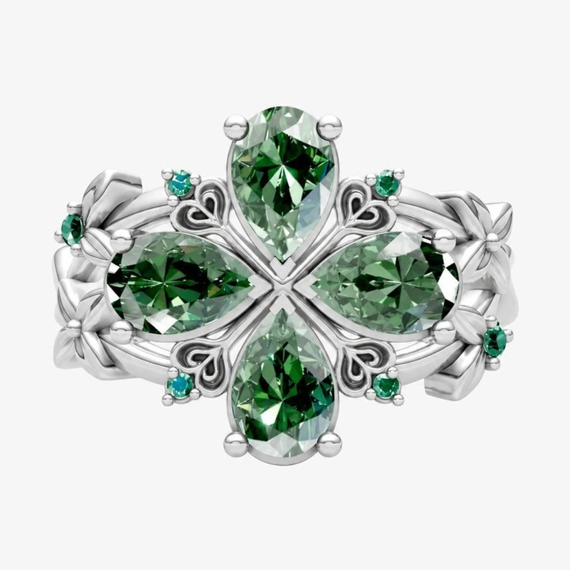 Nahida Ring image 3 Silver front
