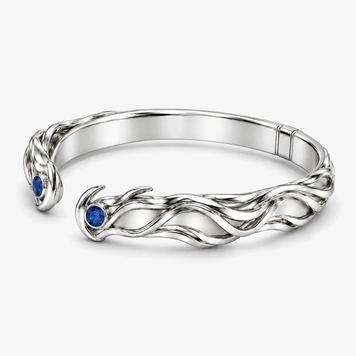 Neuvillette Bracelet in silver, left side view