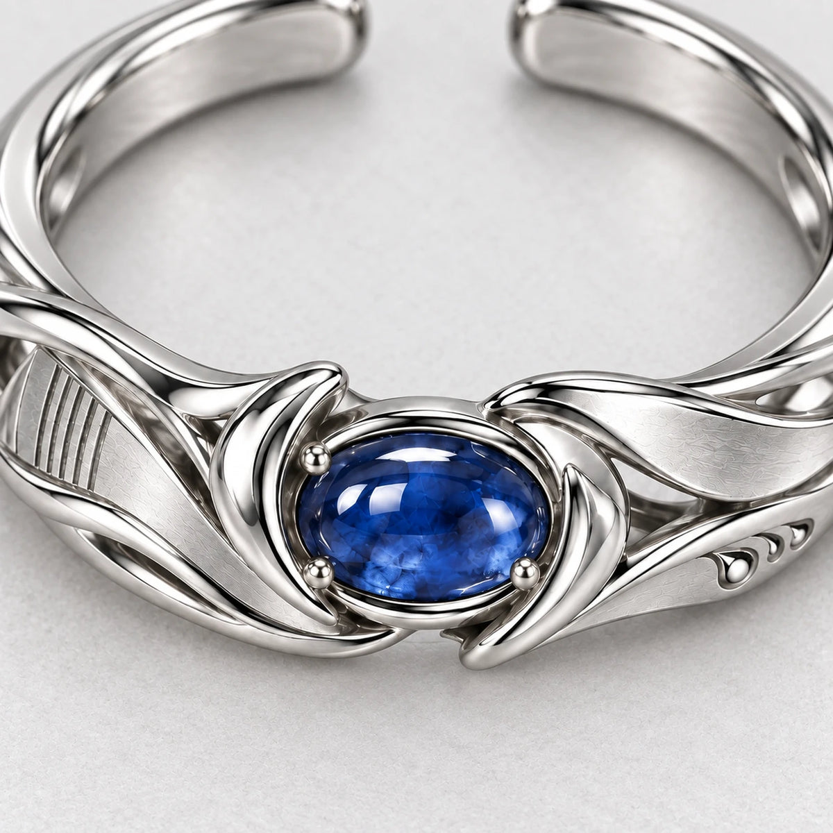 Neuvillette Sovereign Current Ring, close-up detail