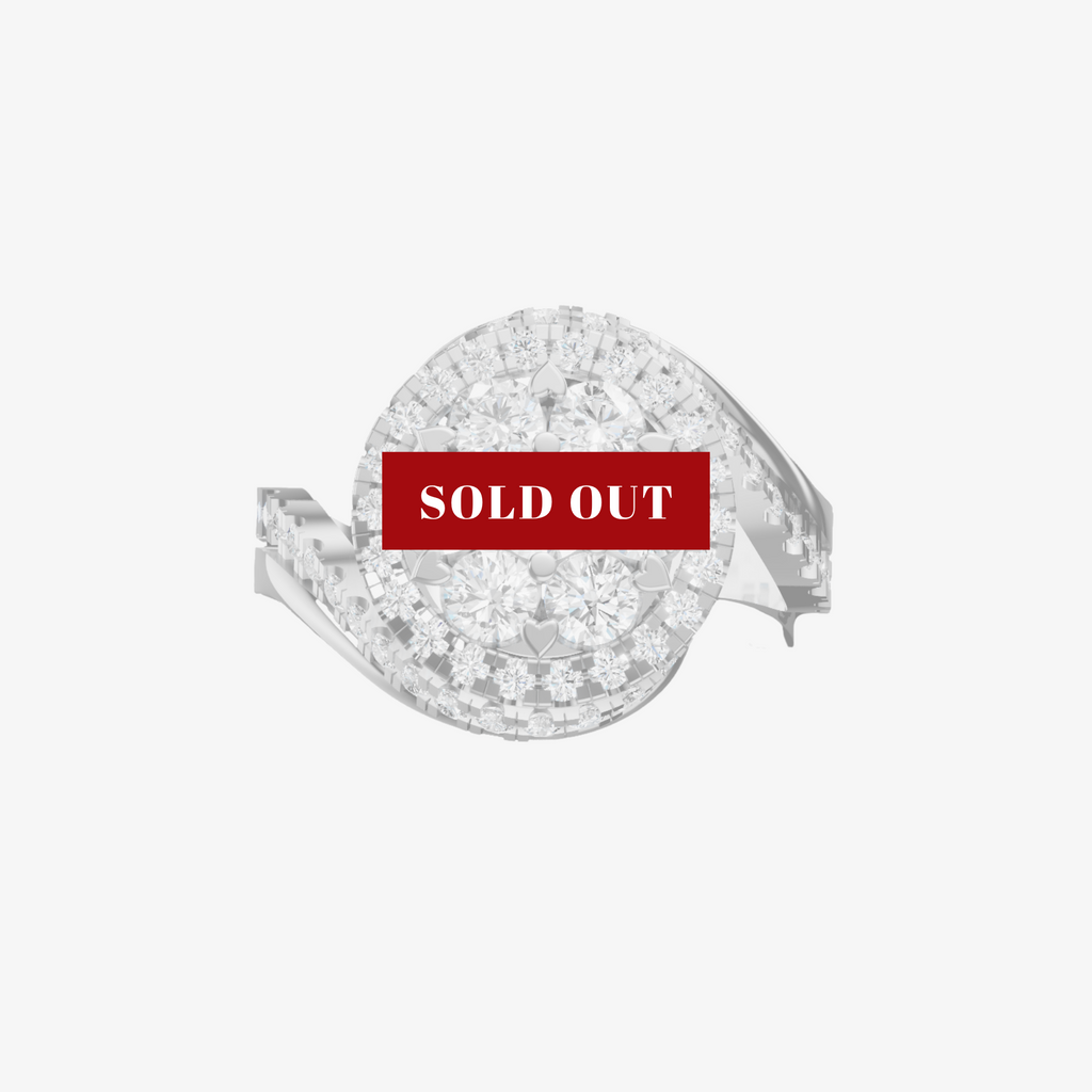 "You are Strong" Flower Ring