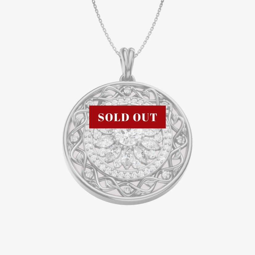 Elegant Perfume Storage Pendant