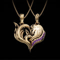 Nine-Tails x Byakugan Necklace Set