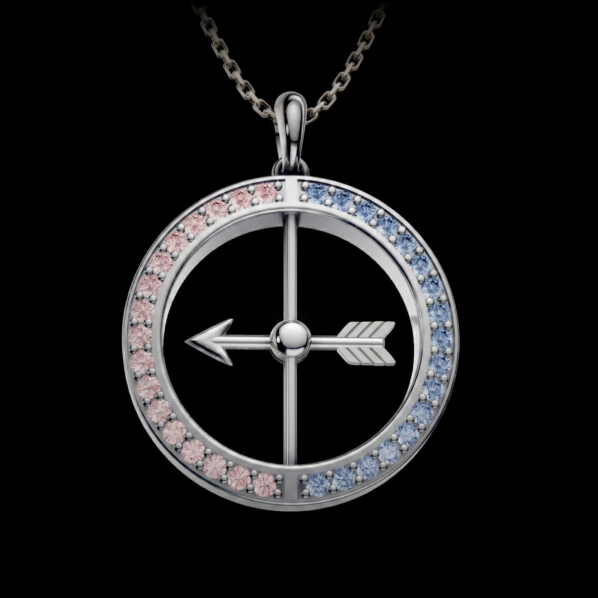 Spinning Arrow LGBTQ Necklace [Pre-order]