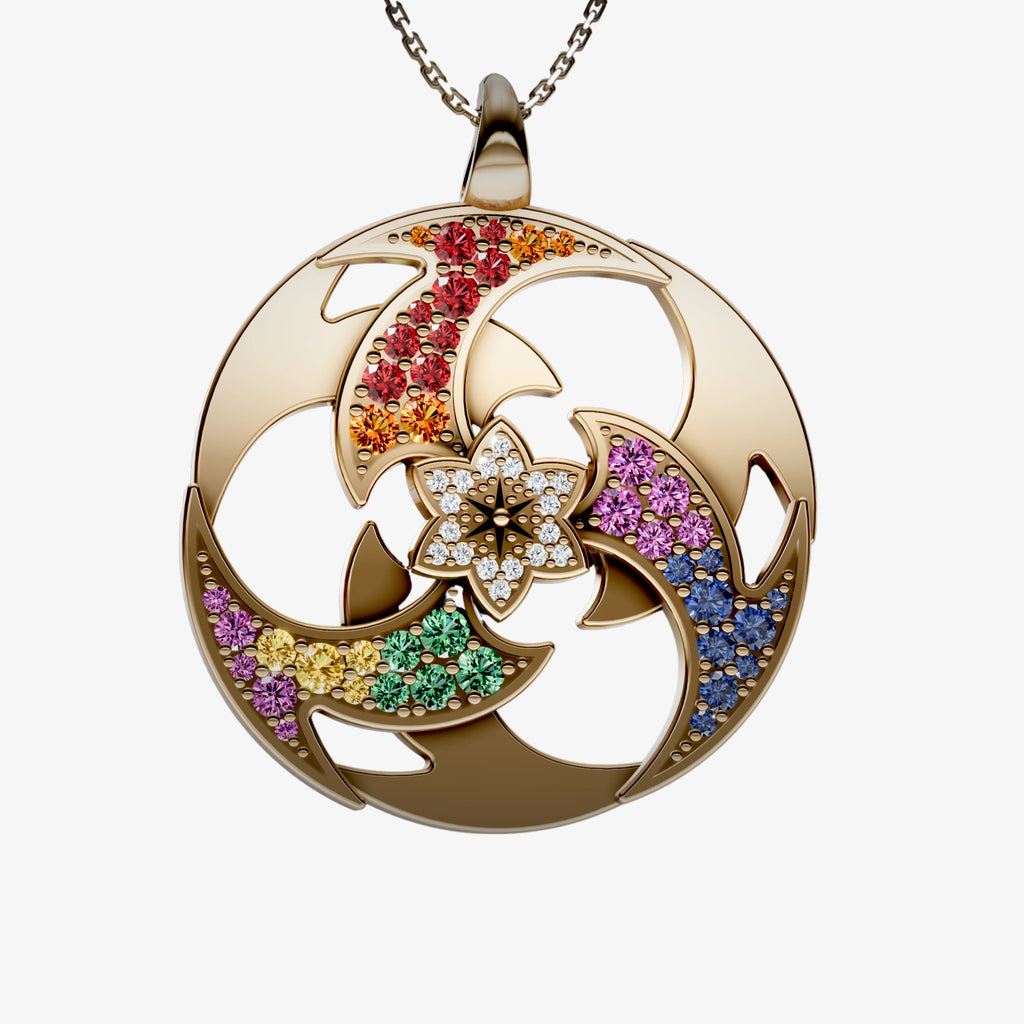 Raiden Shogun Pride Necklace [Pre-order]