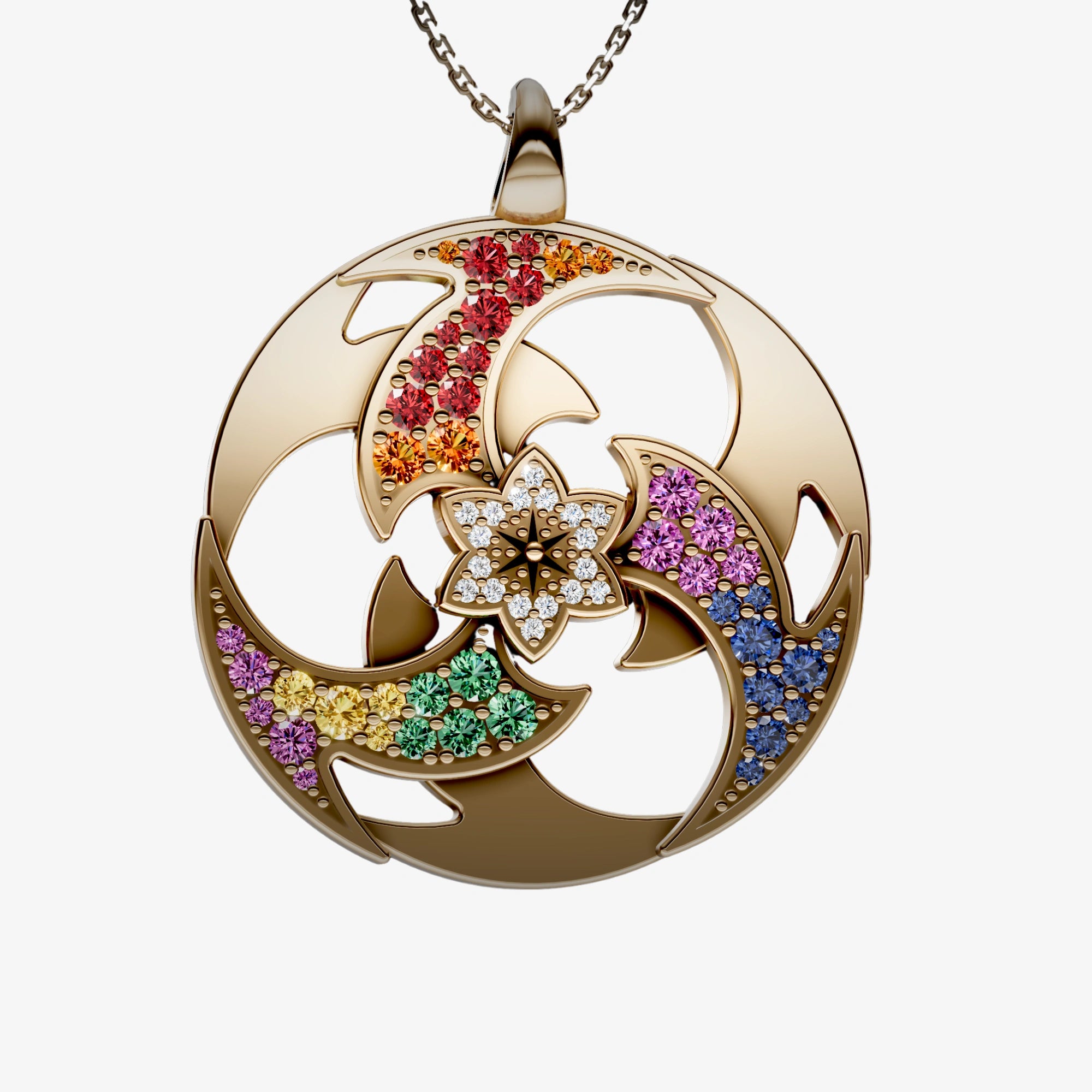 Raiden Shogun Pride Necklace [Pre-order]