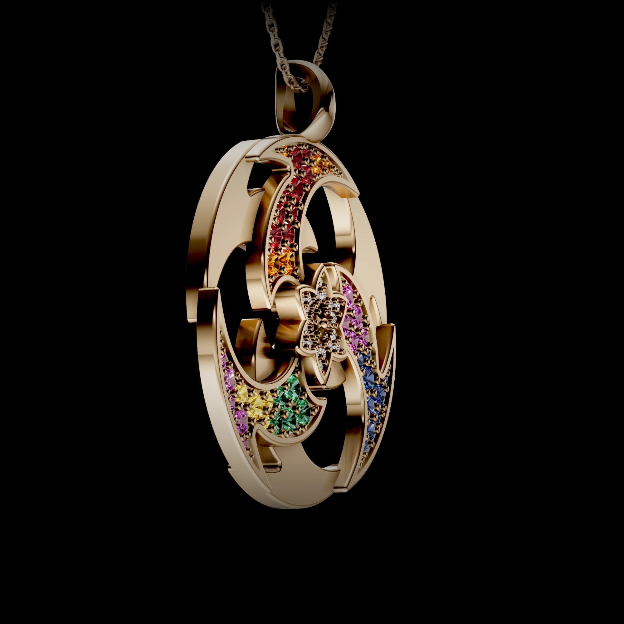 Raiden Shogun Pride Necklace [Pre-order]