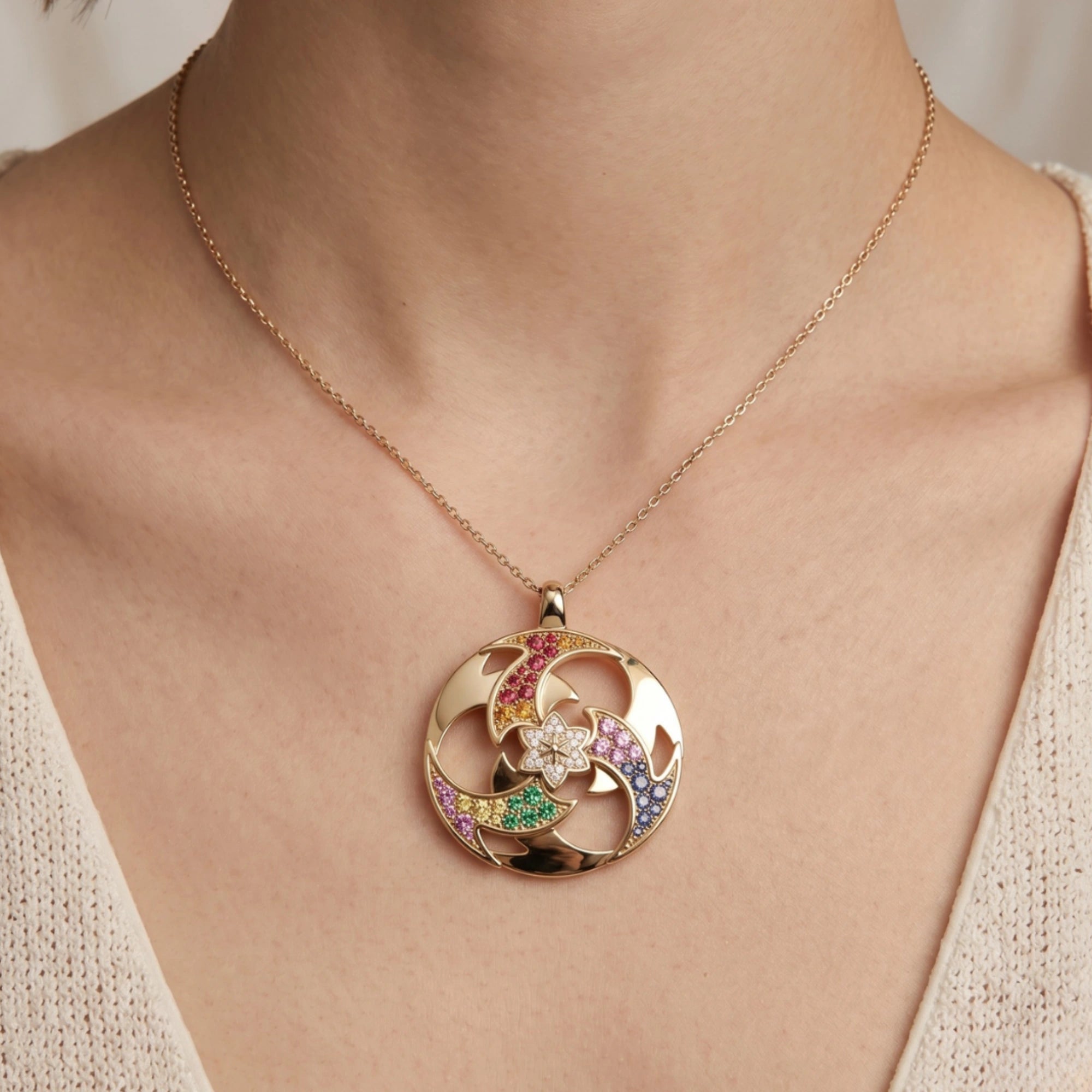 Raiden Shogun Pride Necklace [Pre-order]