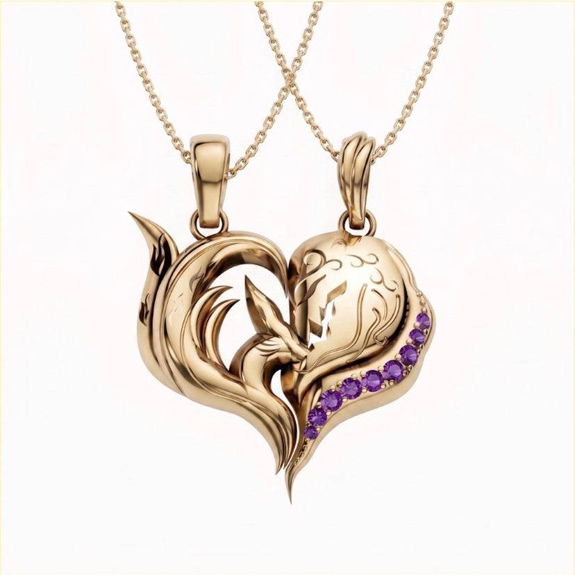 Nine-Tails x Byakugan Necklace Set - approved product image 1