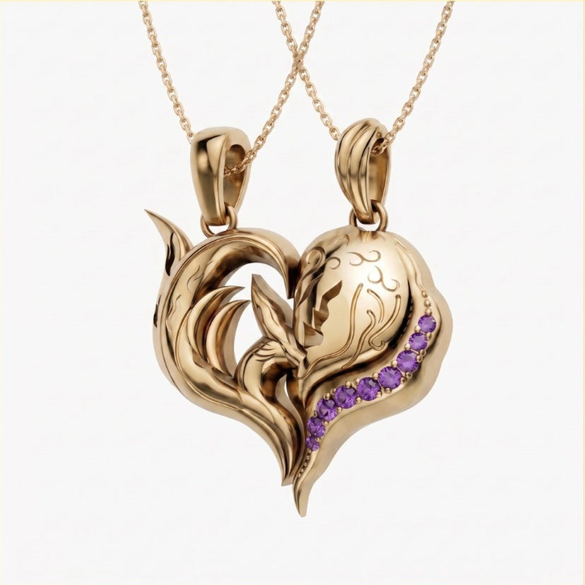 Nine-Tails x Byakugan Necklace Set - approved product image 2