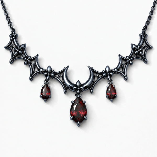 Nocturne Choker in Royal Black