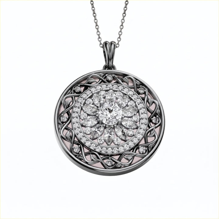 Elegant Perfume Storage Pendant