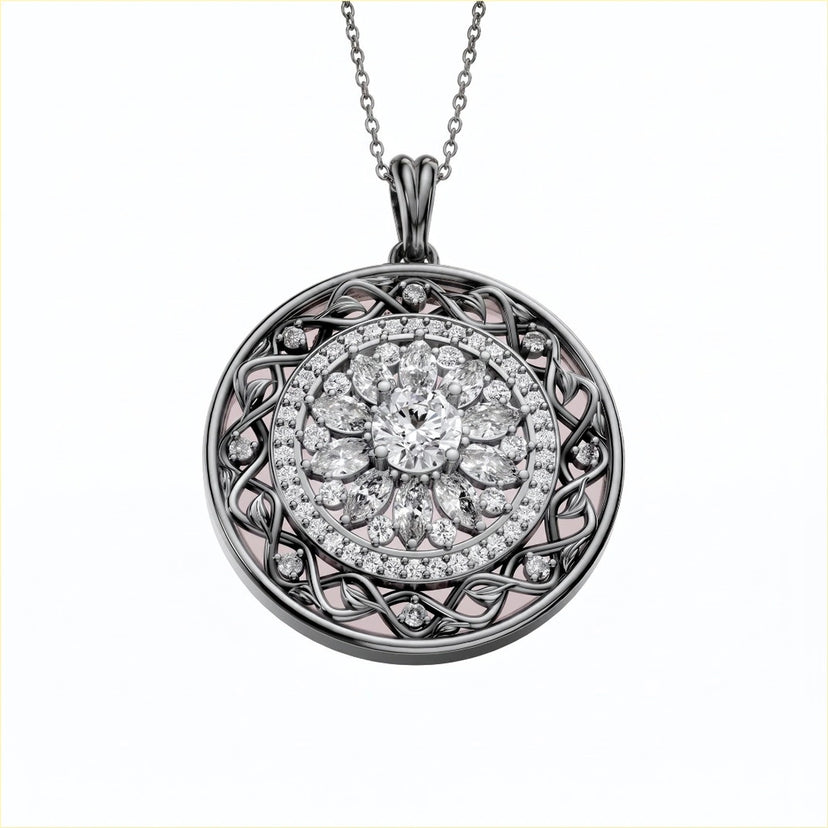 Personalised Baby Footprint Pendant - approved product image 1