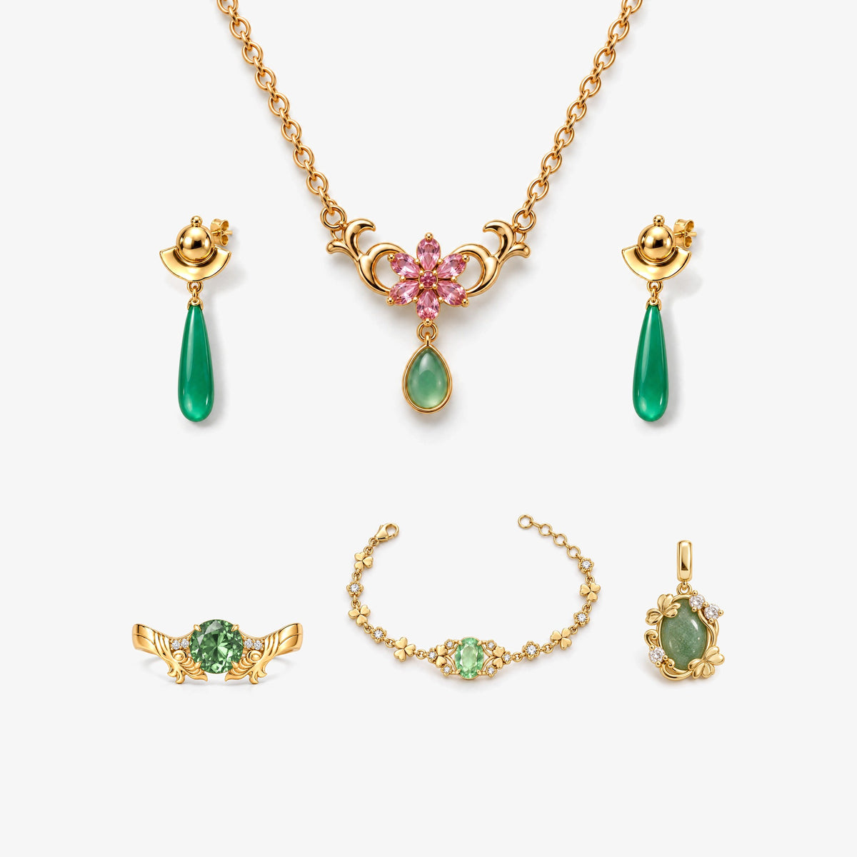 Poison Taster Full Collection in gold, the full collection together