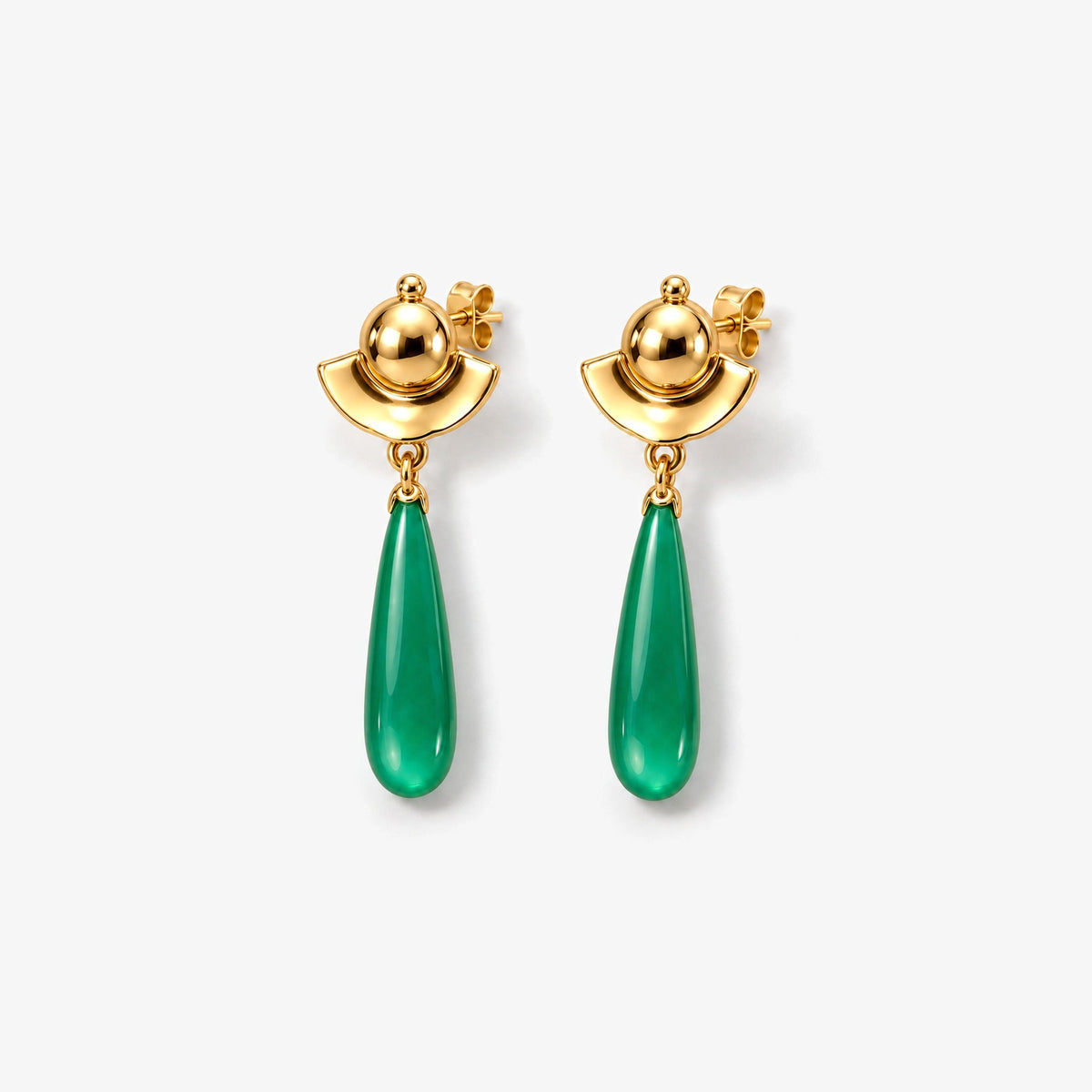 Poison Taster Full Collection in gold, the earrings on their own