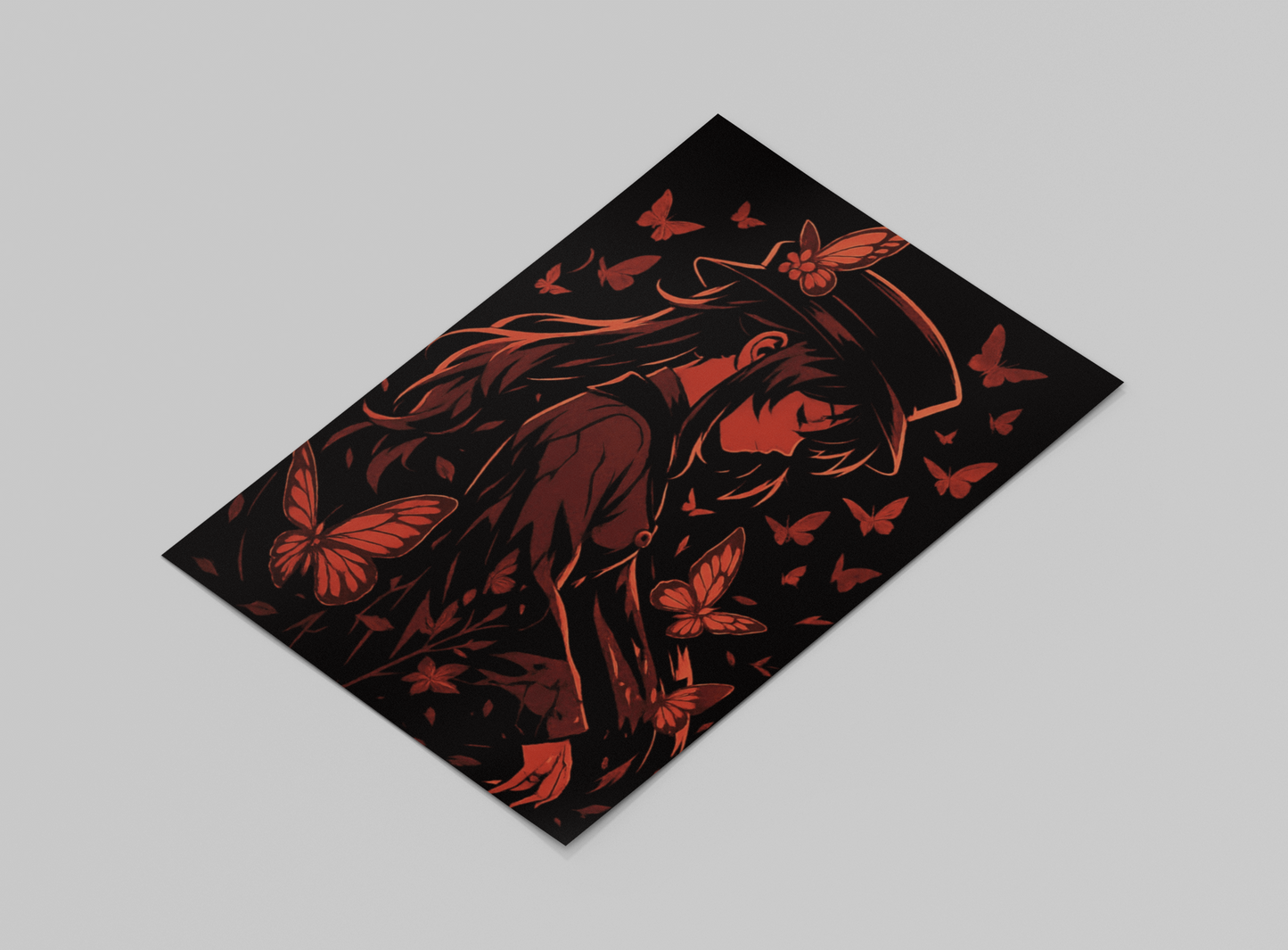 Hu Tao Genshin Impact Poster