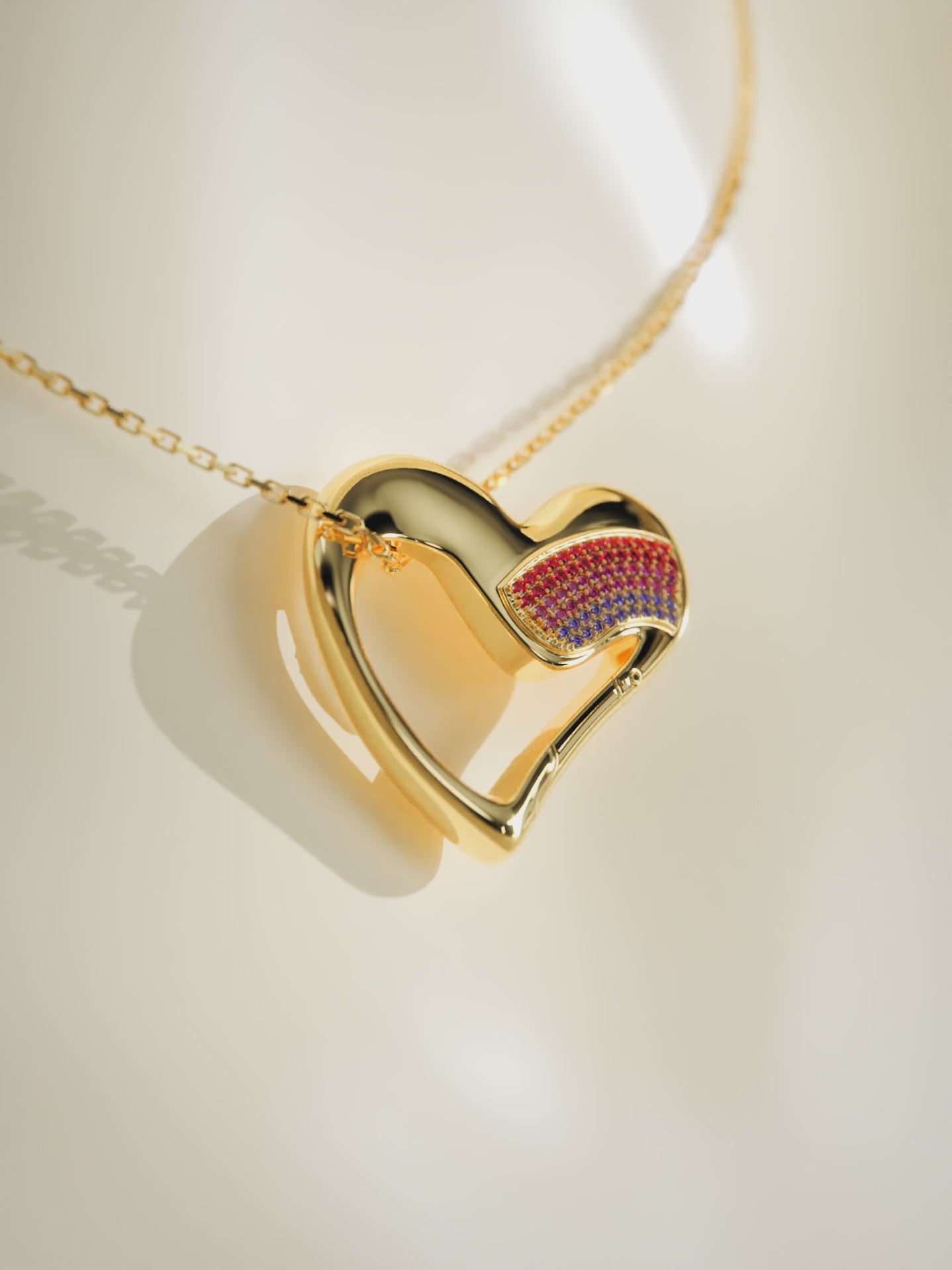 Pride Heart Pendant