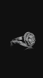 "You are Strong" Flower Ring