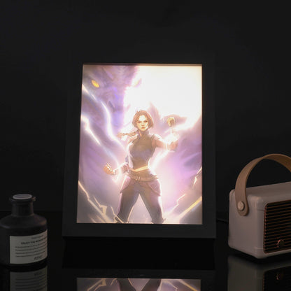 Violet Sorrengail Light Painting (LIMITED EDITION)