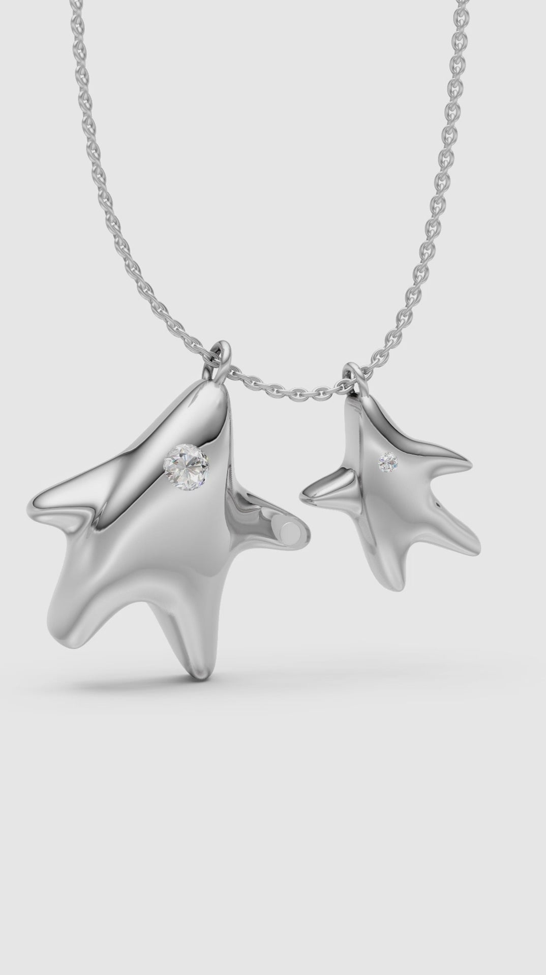 Pride Twin Stars Necklace [Pre-order]